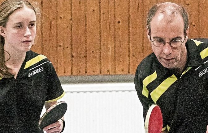 Großer Andrang herrscht im Rahmen der Großglattbacher Tischtennis-Turniertage vor allem beim Mitternachts-Mixed-Doppelturnier. Wie schon in der Vergangenheit zählt die Oberriexinger Paarung Lea Ruof/Holger Off wieder zu den Spitzendoppeln im Teilnehmerfel