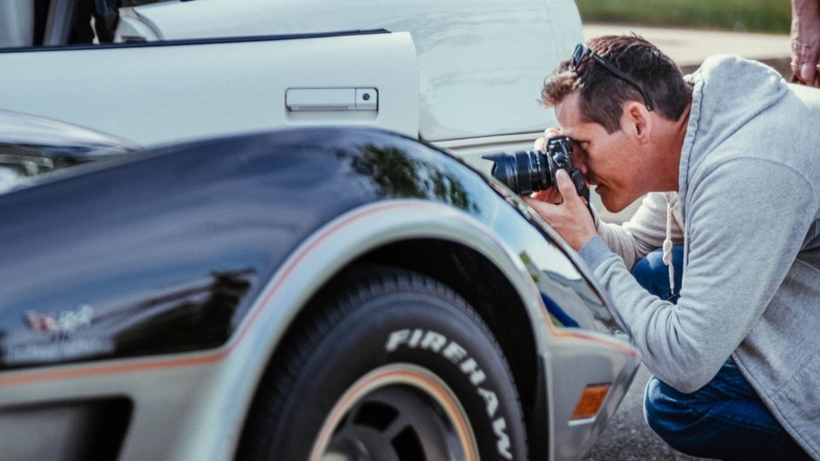 Brunner beim Foto-Shooting in Recklinghausen.