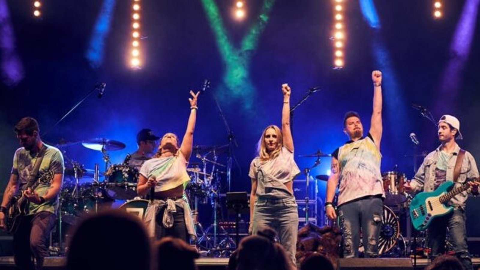 Mit Songs der 80er und 90er Jahre werden 7DICE das Publikum in Vaihingen am Mittwoch unterhalten. Foto: p Mit Songs der 80er und 90er Jahre werden 7DICE das Publikum in Vaihingen am Mittwoch unterhalten. Foto: p