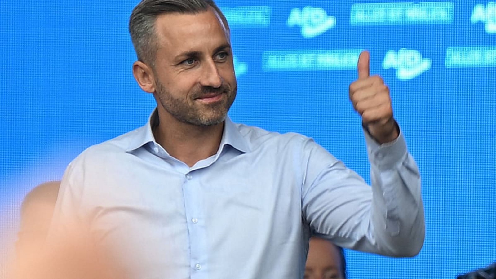 Ulrich Siegmund (AfD), Spitzenkandidat und Co-Vorsitzender der AfD-Landtagsfraktion Sachsen-Anhalt, im Porträt.Michael Brandt/dpa