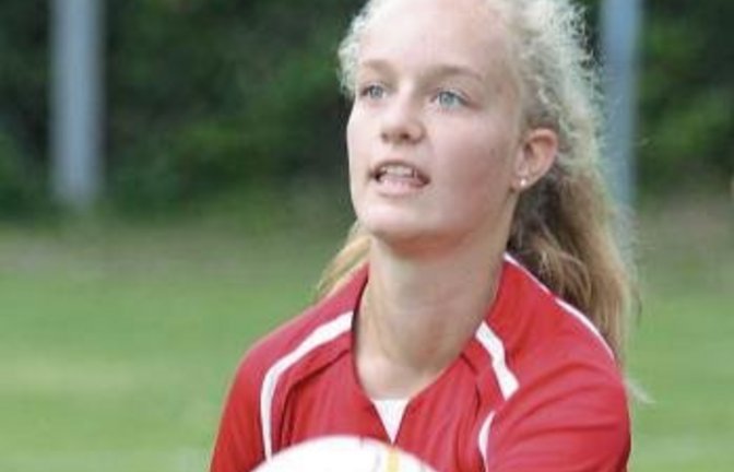 Julia Engelhard war maßgeblich dafür verantwortlich, dass der Aufbau der weiblichen U 14 des TVV einer der technisch besten des gesamten Turniers war. Foto: Nachreiner