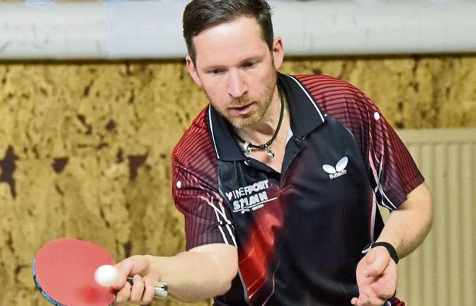 Carsten Schlötzer war eine feste Größe in der zweiten Mannschaft des TSV Großglattbach, die in der Tischtennis-Kreisklasse B Gruppe 3 die Meisterschaft geholt hat. Foto: Leitner