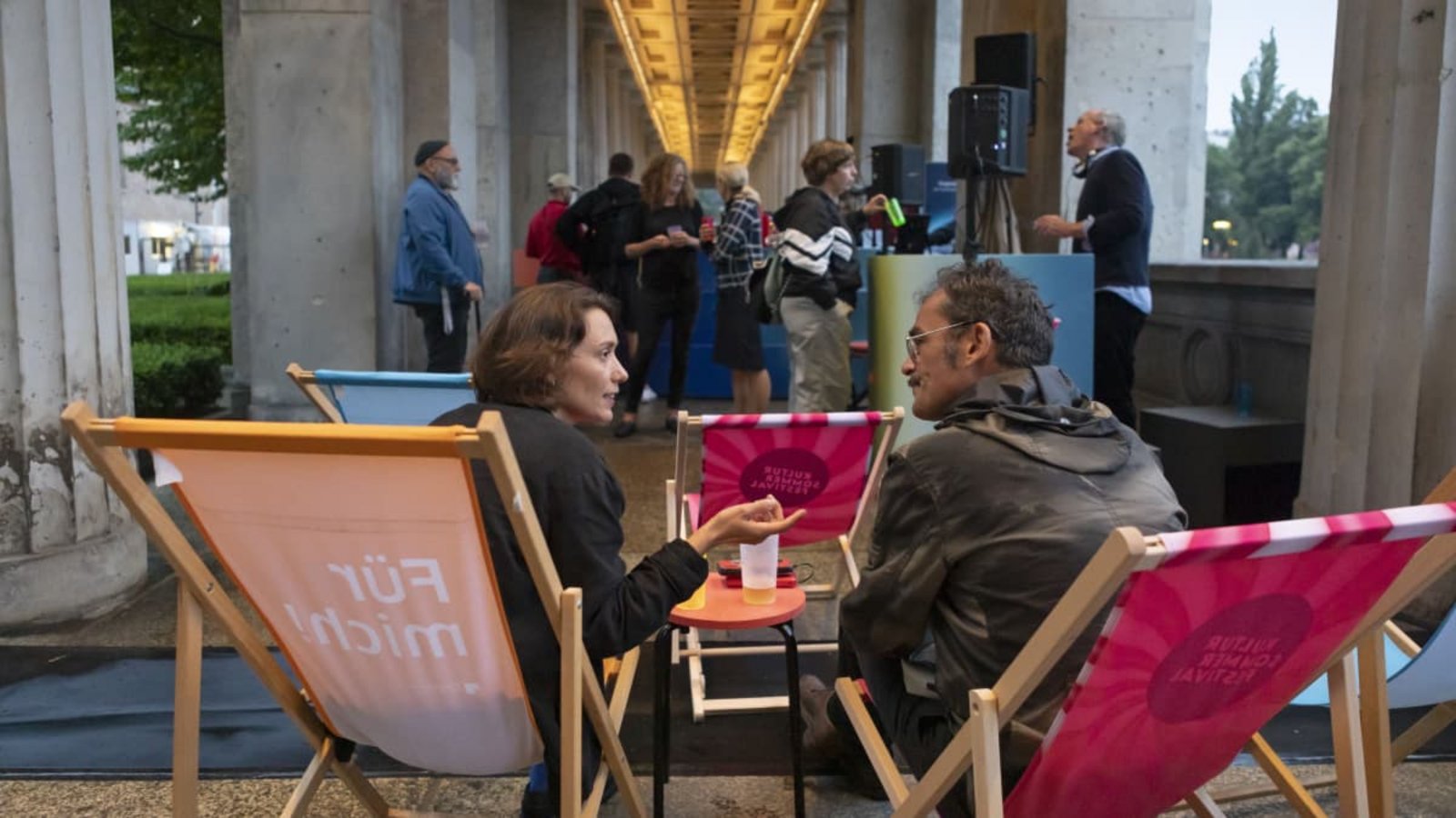 Chillen nach dem Museumsbesuch: die Kolonnaden-Bar by Vagabund auf der Museumsinsel BerlinStaatliche Museen zu Berlin / Juliane Eirich