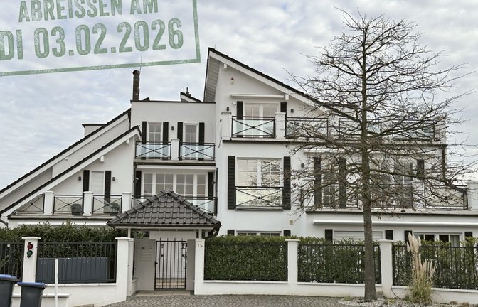 Schön schräg: Dieses eigenwillige Wohngebilde hat Turit Fröbe in Düsseldorf fotografiert.<span class='image-autor'>Foto: Turit Fröbe</span>