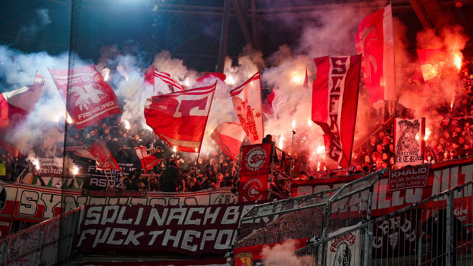 Die Ultras des SC Freiburg verzichten auf das Europa-League-Spiel gegen Maccabi Tel Aviv.Foto: imago/Steinsiek.CH Die Ultras des SC Freiburg verzichten auf das Europa-League-Spiel gegen Maccabi Tel Aviv.Foto: imago/Steinsiek.CH