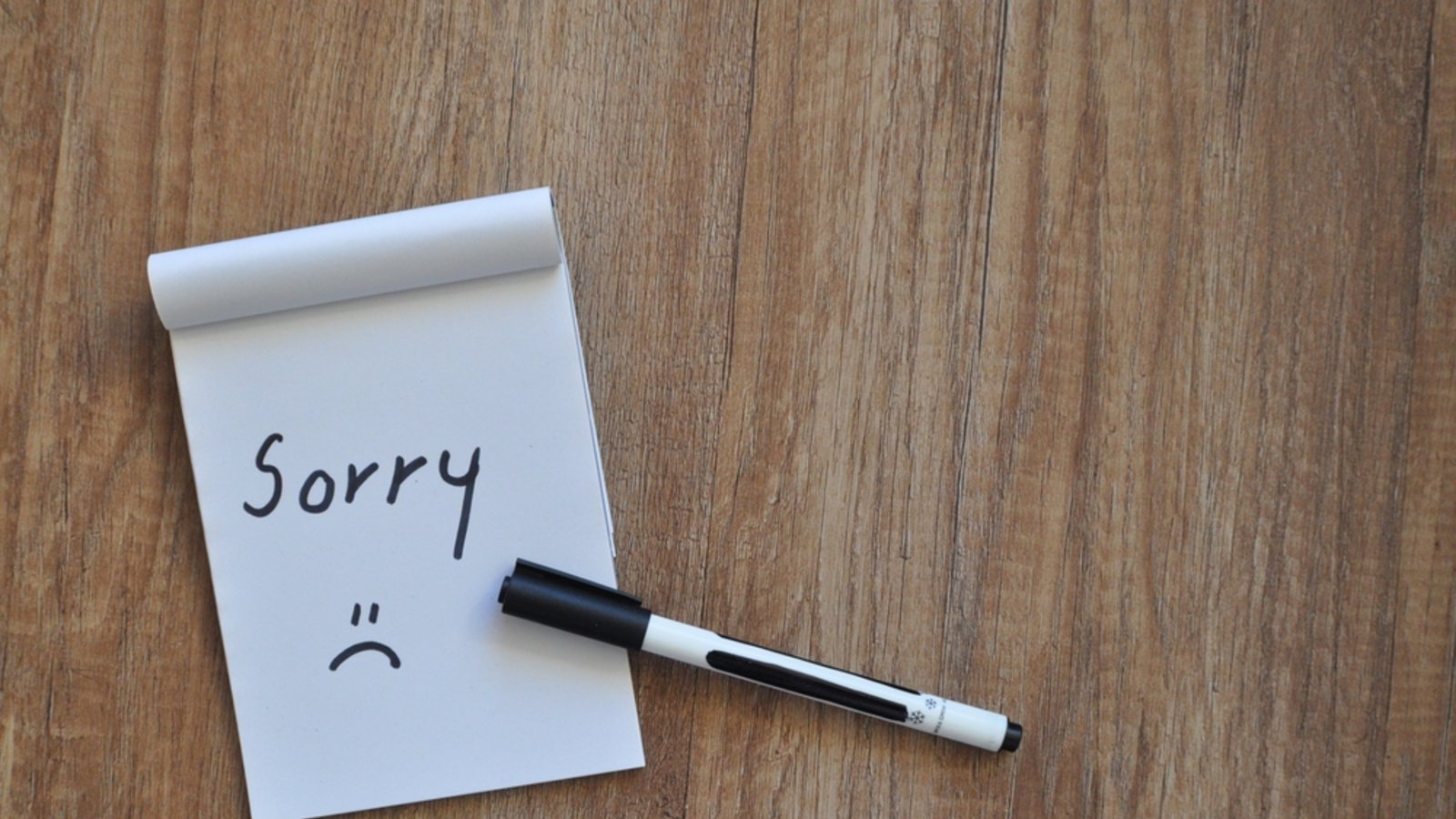Nonpology: Eine Entschuldigung, die keine istFoto: Adriana Beckova/Shutterstock