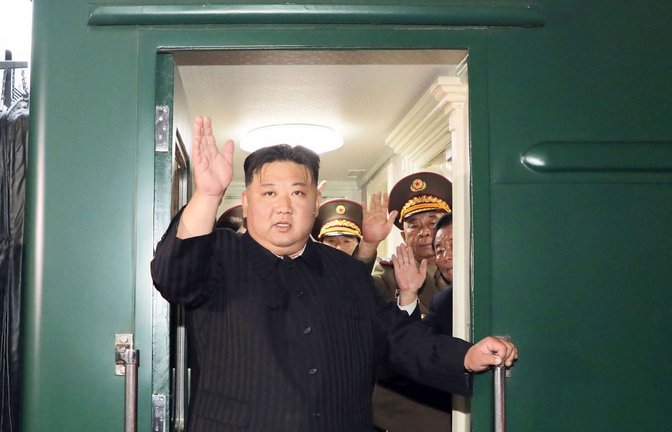 Machthaber Kim Jong Un forderte Verfassungsänderungen, die es dem Norden erlauben würden, Südkorea im Kriegsfall zu „besetzen“.<span class='image-autor'>Foto: dpa</span>