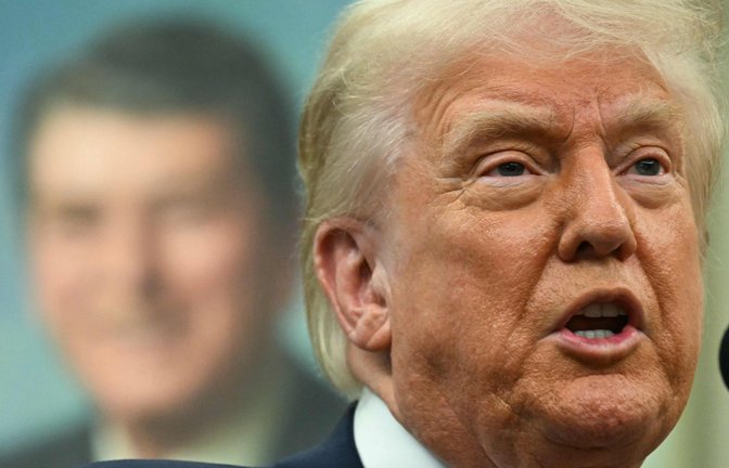 Sperriger Partner: US-Präsident Donald Trump.<span class='image-autor'>Foto: AFP/Jim Watson</span>