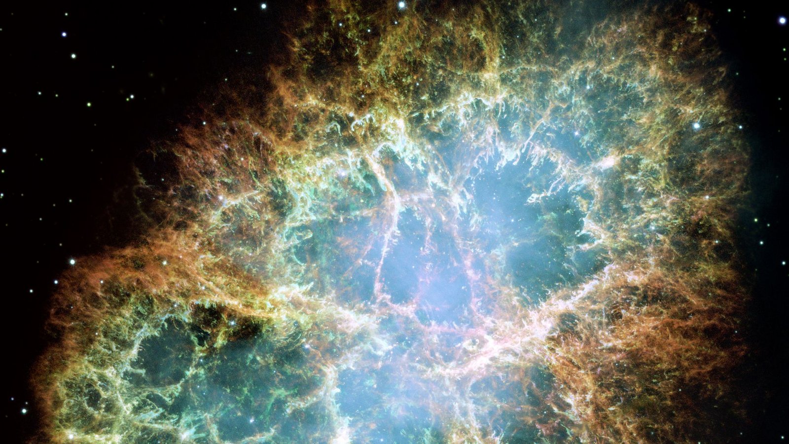 Supernova-Explosionswolke im Sternbild Stier, aufgenommen vom Hubble-Weltraumteleskop im Dezember 2005. Der so genannte Krebsnebel war vor rund tausend Jahren durch eine gewaltige Sternenexplosion entstanden.Foto: dpa Supernova-Explosionswolke im Sternbild Stier, aufgenommen vom Hubble-Weltraumteleskop im Dezember 2005. Der so genannte Krebsnebel war vor rund tausend Jahren durch eine gewaltige Sternenexplosion entstanden.Foto: dpa