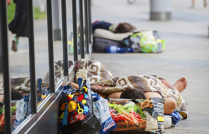 Die Zahl der wohnungslosen Menschen in Stuttgart ist in den vergangenen Jahren stark gestiegen. (Archivbild)<span class='image-autor'>Foto: Lichtgut/Julian Rettig</span>