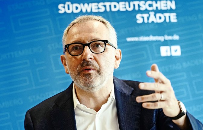 Der Mannheimer OB Peter Kurz ist ein echter „Mannemer“.<span class='image-autor'>Foto: dpa/Uwe Anspach</span>