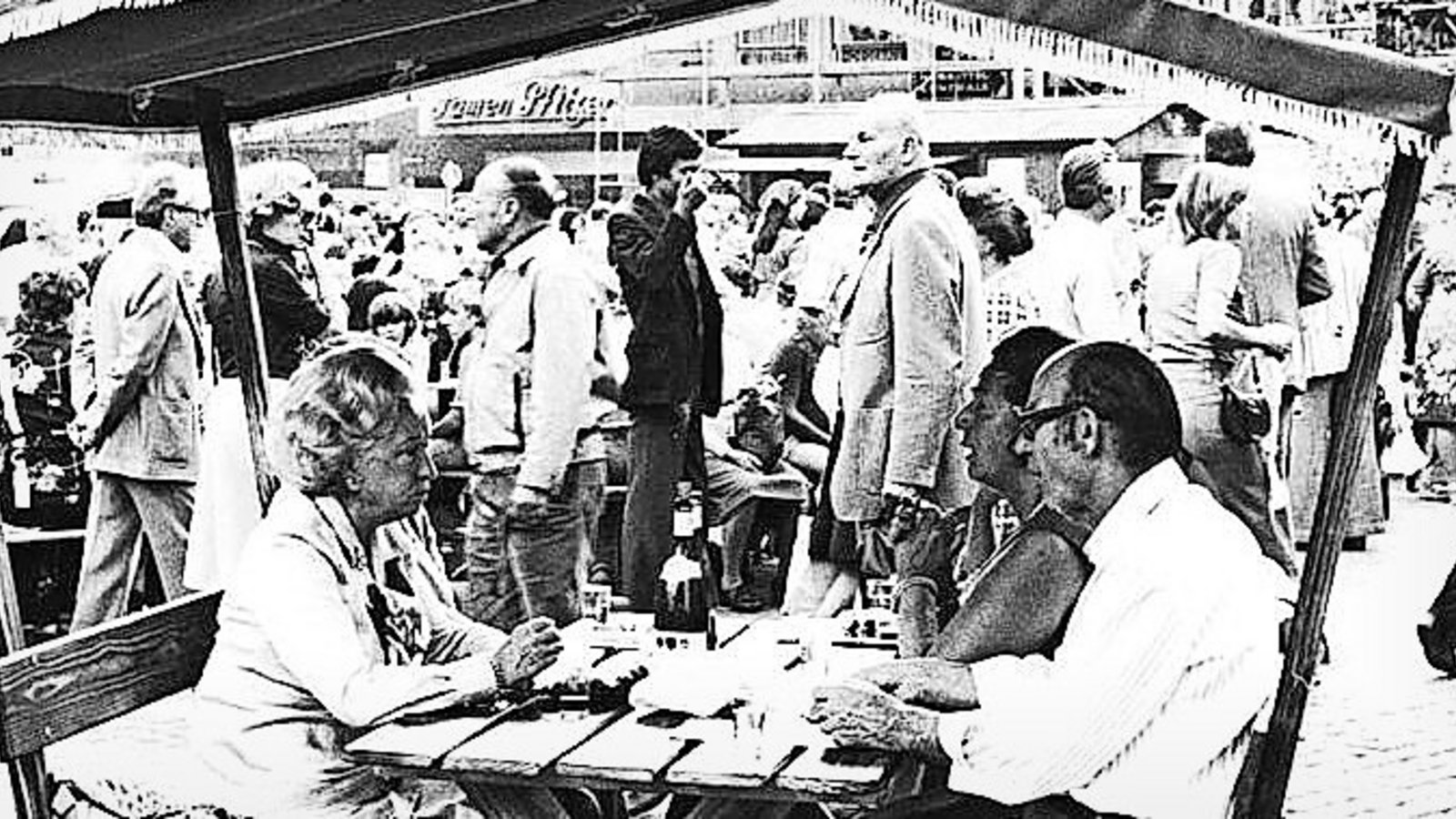 1976 gab es noch keine Lauben.Foto: Kraufmann 1976 gab es noch keine Lauben.Foto: Kraufmann