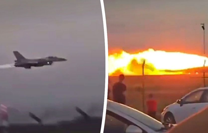 In der polnischen Stadt Radom ist ein Kampfjet bei den Vorbereitungen für die Flugschau abgestürzt.<span class='image-autor'>Foto: k! News</span>