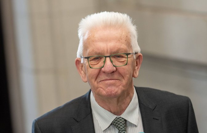 Ministerpräsident Winfried Kretschmann (Grüne) war in den vergangenen Wochen nicht anzumerken, ob er sich auf seinen Abschied freut.<span class='image-autor'>Foto: imago/Chris Emil Janßen</span>