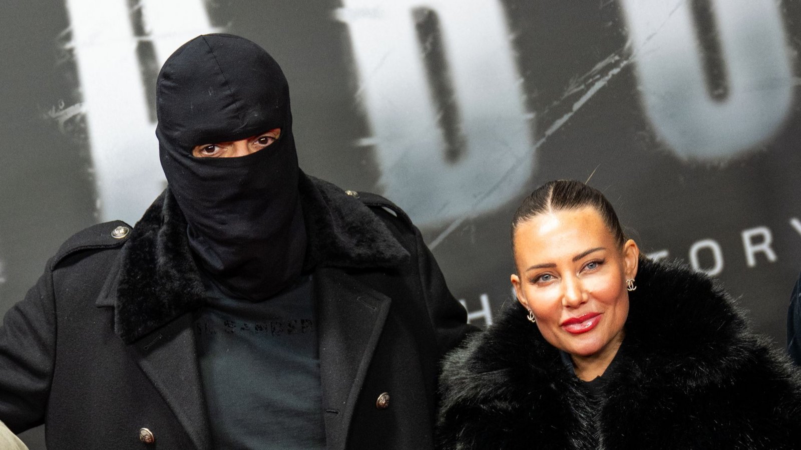 Rapper Haftbefehl und seine Frau Nina AnhanFoto: Christophe Gateau/dpa