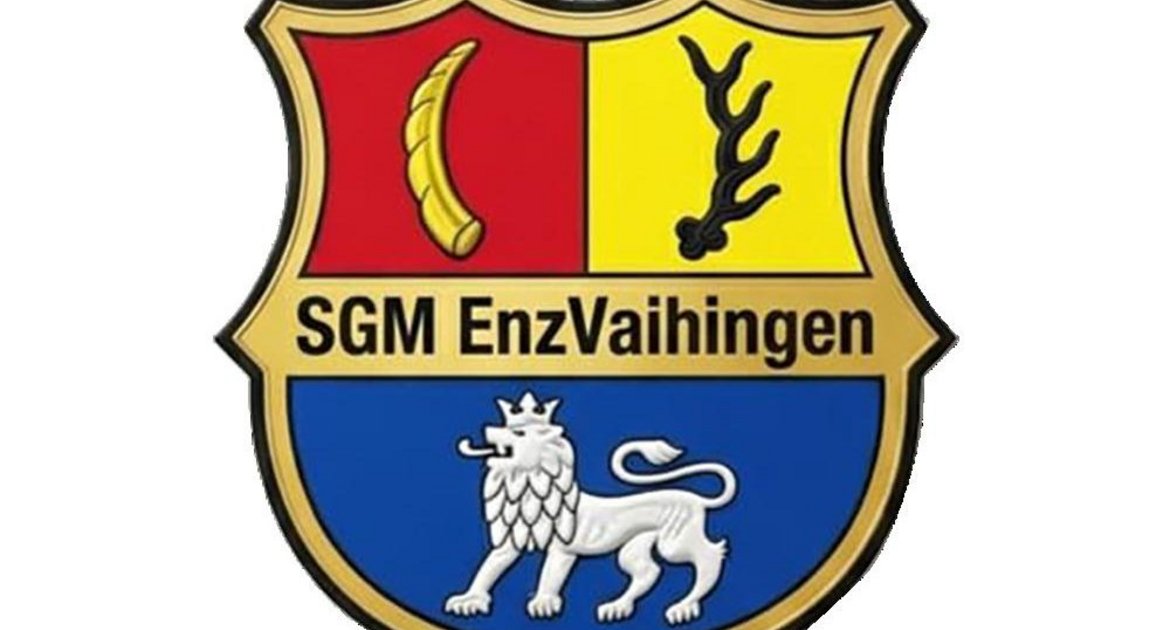 Fussball, Logo, SGM EnzVaihingen, Freisteller