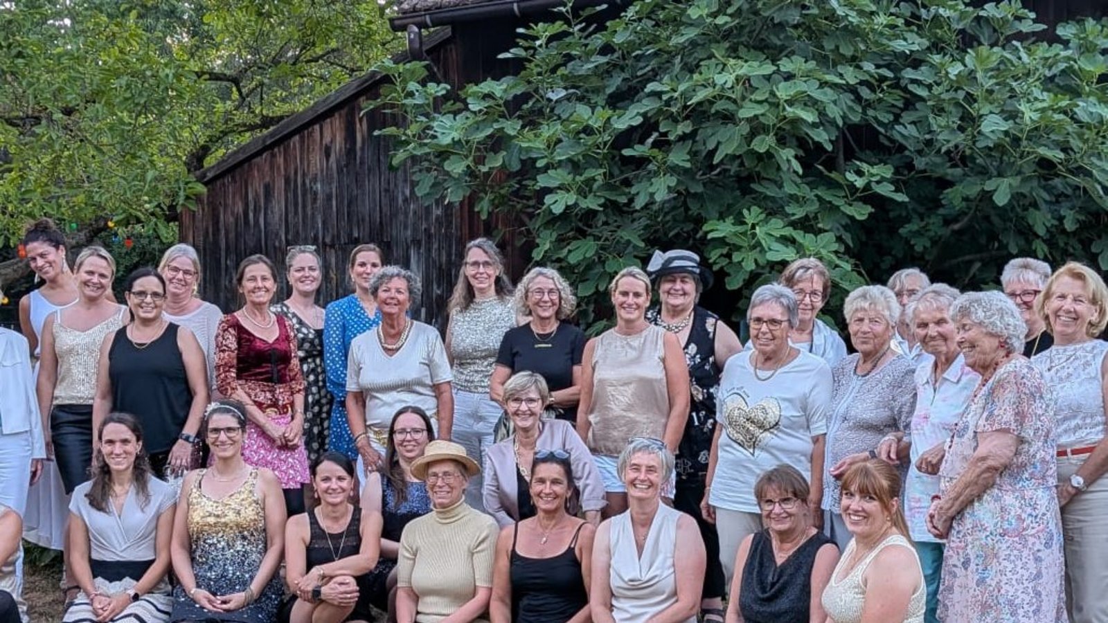 Die Hochdorfer Landfrauen bei ihrem Sommerfest. Foto: p Die Hochdorfer Landfrauen bei ihrem Sommerfest. Foto: p