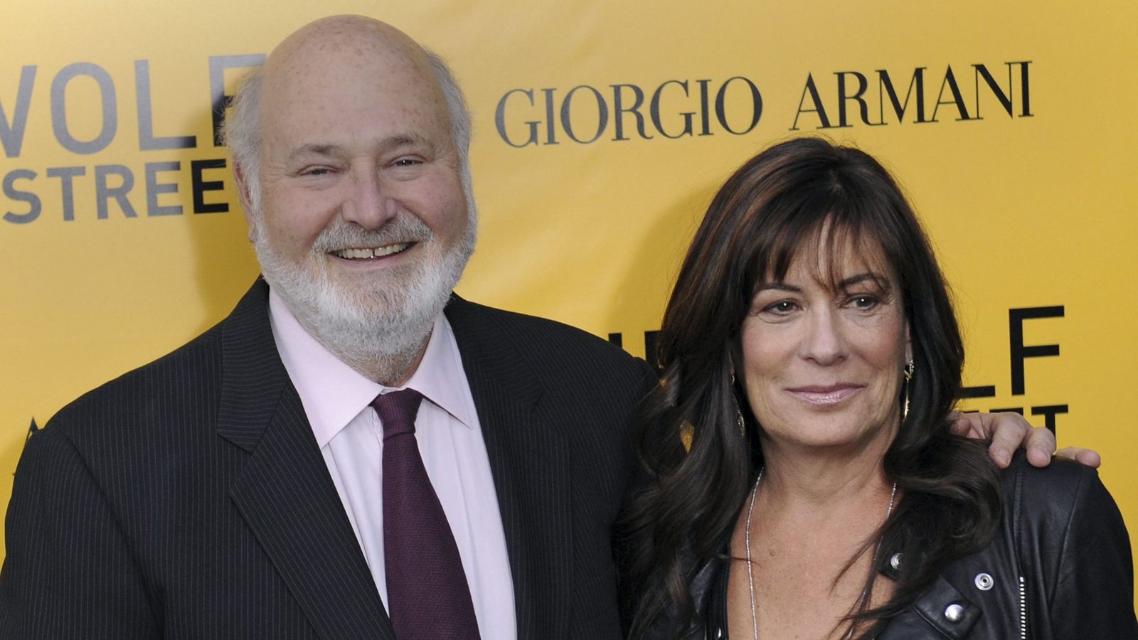 Der US-Regisseur Rob Reiner und seine Frau Michele Singer posieren für Fotos während der US-Premiere von „The Wolf of Wall Street“ (Archivbild).Foto: &nbsp;