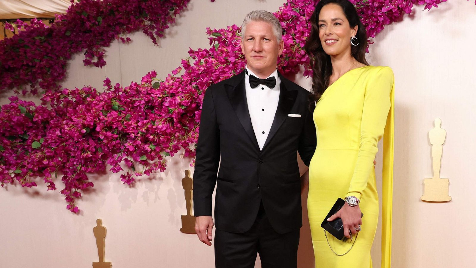Glamouröser Überraschungsauftritt: Bastian Schweinsteiger und seine Frau Ana Ivanović auf dem roten Teppich in Los Angeles.Foto: Getty Images via AFP/JC OLIVERA Glamouröser Überraschungsauftritt: Bastian Schweinsteiger und seine Frau Ana Ivanović auf dem roten Teppich in Los Angeles.Foto: Getty Images via AFP/JC OLIVERA