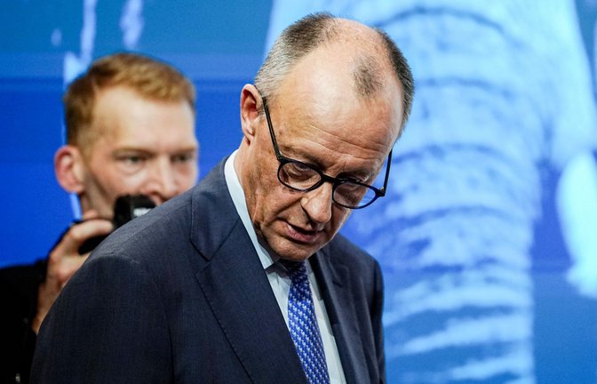 Friedrich Merz (CDU) bei der Eröffnung der 62. Münchner Sicherheitskonferenz (MSC). Die Mehrheit der Bundesbürger bewertet die neue Regierung schlechter als die Ampel-Vorgänger.<span class='image-autor'>Foto: Kay Nietfeld/dpa/Kay Nietfeld</span>