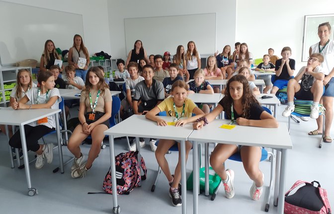 31 Teilnehmer bei der Sachsenheimer Sommerschule. <span class='image-autor'>Foto: Glemser</span>