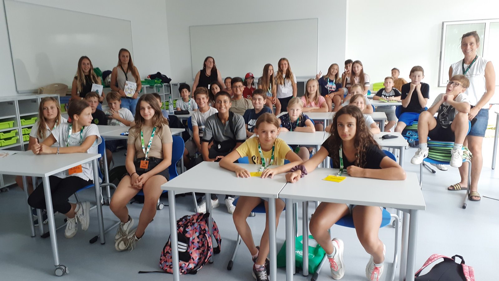 31 Teilnehmer bei der Sachsenheimer Sommerschule. Foto: Glemser