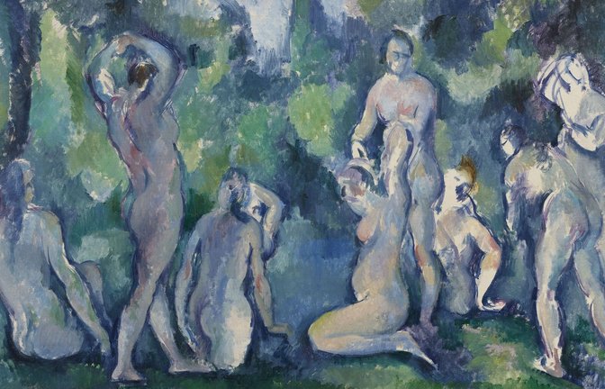 Paul Cezanne: „Gruppe von Badenden“, um 1895<span class='image-autor'>Foto: Anders Sune Berg</span>