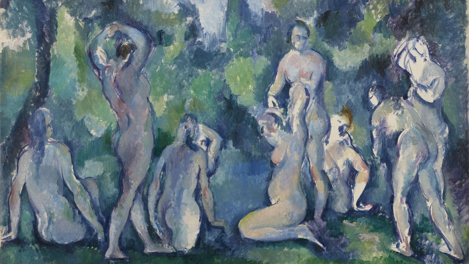 Paul Cezanne: „Gruppe von Badenden“, um 1895Foto: Anders Sune Berg