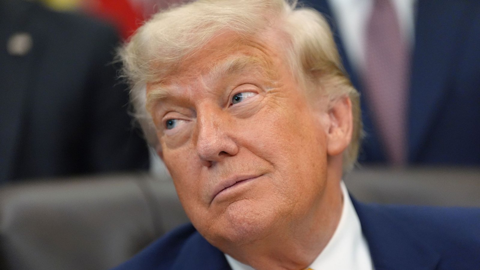 Als Washington Hilfe erbeten habe gegen den Iran, seien wichtige Partner nicht für die Vereinigten Staaten da gewesen, sagte Trump im Weißen Haus.Foto: Jacquelyn Martin/AP/dpa Als Washington Hilfe erbeten habe gegen den Iran, seien wichtige Partner nicht für die Vereinigten Staaten da gewesen, sagte Trump im Weißen Haus.Foto: Jacquelyn Martin/AP/dpa