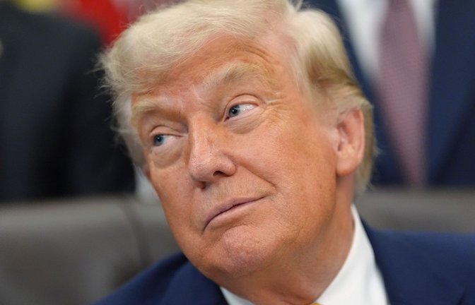 Als Washington Hilfe erbeten habe gegen den Iran, seien wichtige Partner nicht für die Vereinigten Staaten da gewesen, sagte Trump im Weißen Haus.<span class='image-autor'>Foto: Jacquelyn Martin/AP/dpa</span>