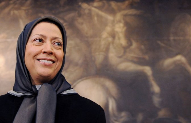 Sieht die Beschwichtigungspolitik des Westens als gescheitert an: die Präsidentin des Nationalen Widerstandsrates des Iran, Maryam Rajavi.<span class='image-autor'>Foto: AFP/TIZIANA FABI</span>
