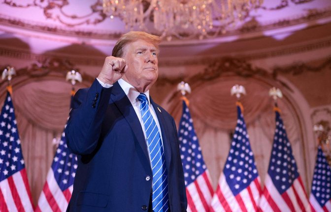 Nach den Wahlsiegen ließ sich Donald Trump in Florida von seinen Anhängern feiern.<span class='image-autor'>Foto: Getty Images via AFP/WIN MCNAMEE</span>