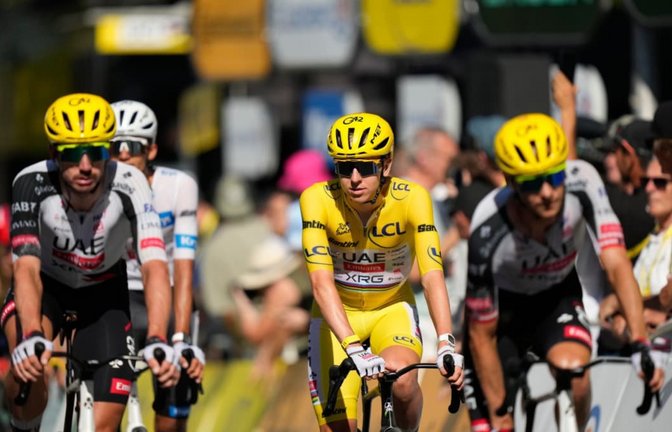 Bei der Tour de France können sich die Fans wieder auf spannende Etappen freuen.<span class='image-autor'>Mosa'ab Elshamy/AP/dpa</span>