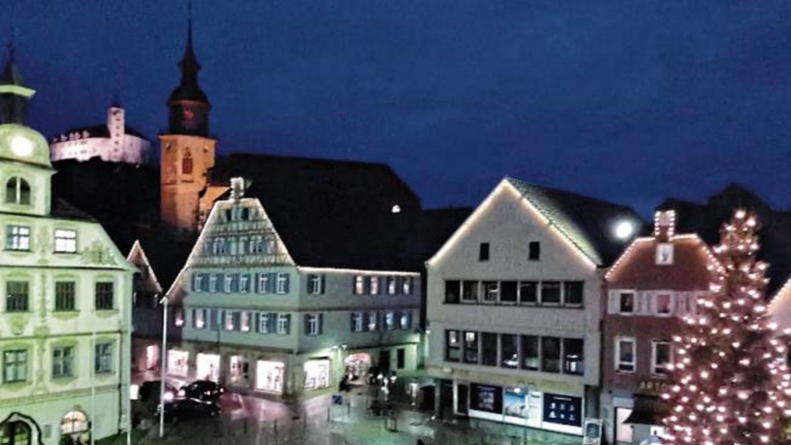 Es weihnachtet in Vaihingen.  Foto: Rücker
