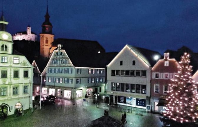 Es weihnachtet in Vaihingen.  Foto: Rücker