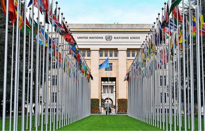 Der Palais des Nations – ein beliebter Tagungsort für viele internationale Organisationen<span class='image-autor'>Foto: IMAGO/Xinhua</span>