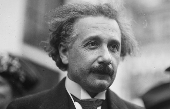 Albert Einstein bei einem Besuch in Washington im Jahr 1922.<span class='image-autor'>Foto: Imago/Bridgeman Images</span>