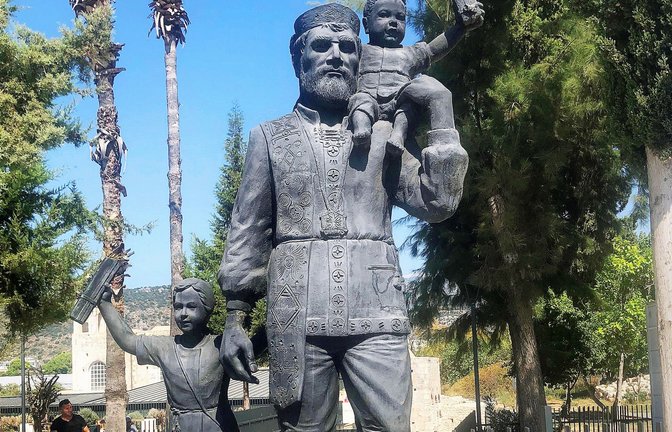 Nikolaus-Statue in Kale<span class='image-autor'>Foto: TB/Thea Bracht</span>
