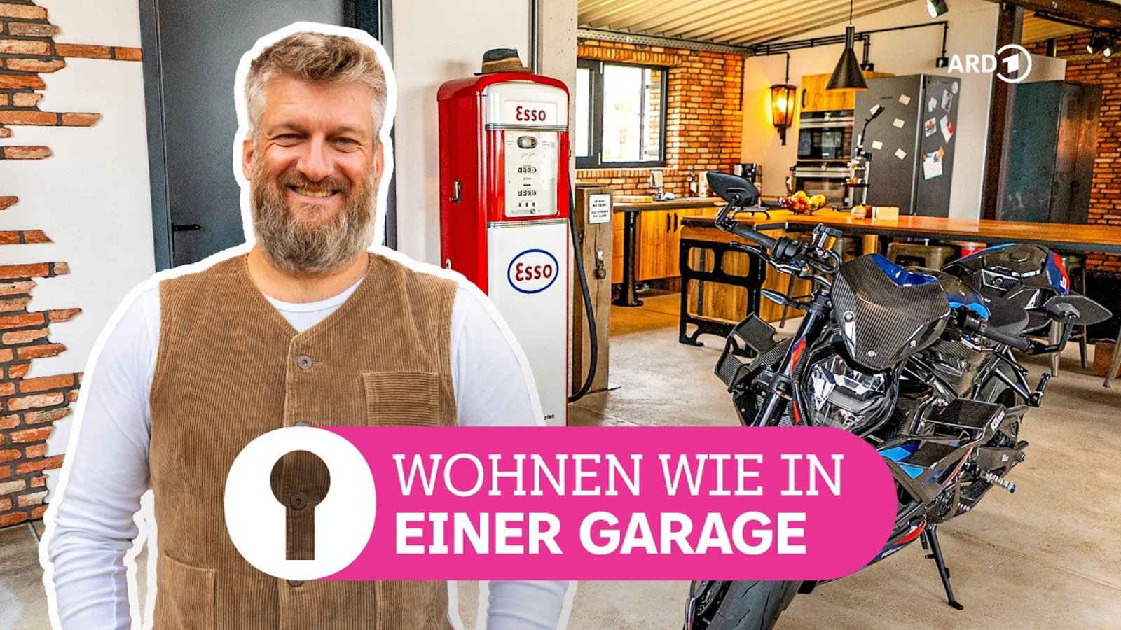 René wohnt wie in einer Garage.Foto: SWR René wohnt wie in einer Garage.Foto: SWR
