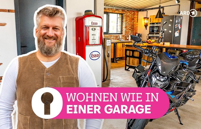 René wohnt wie in einer Garage.<span class='image-autor'>Foto: SWR</span>