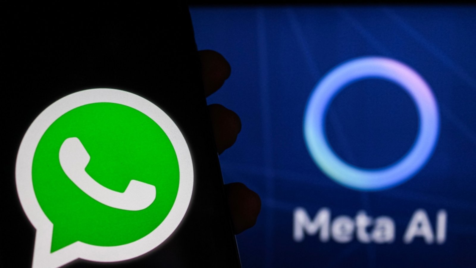 Dieser blaue Kreis ist das Symbol von Meta AI.Foto: Algi Febri Sugita / shutterstock.com Dieser blaue Kreis ist das Symbol von Meta AI.Foto: Algi Febri Sugita / shutterstock.com