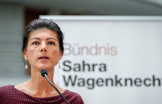 Zwischen Parteichefin Wagenknecht und den Landesverbände könnte es noch schwierig werden.<span class='image-autor'>Foto: dpa/Kay Nietfeld</span>
