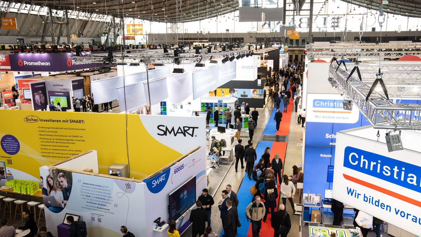 Alles rund ums Thema Bildung: Die Didacta, die größte Fachmesse für Bildungswirtschaft in Europa, dauert noch bis Samstag.Foto: Lichtgut/L/eif Piechowski Alles rund ums Thema Bildung: Die Didacta, die größte Fachmesse für Bildungswirtschaft in Europa, dauert noch bis Samstag.Foto: Lichtgut/L/eif Piechowski