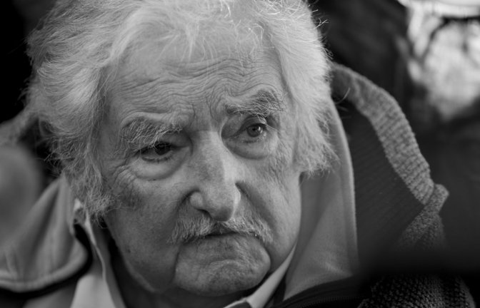 Ex-Präsident Mujica ist gestorben.<span class='image-autor'>Foto: Natacha Pisarenko/AP/dpa</span>