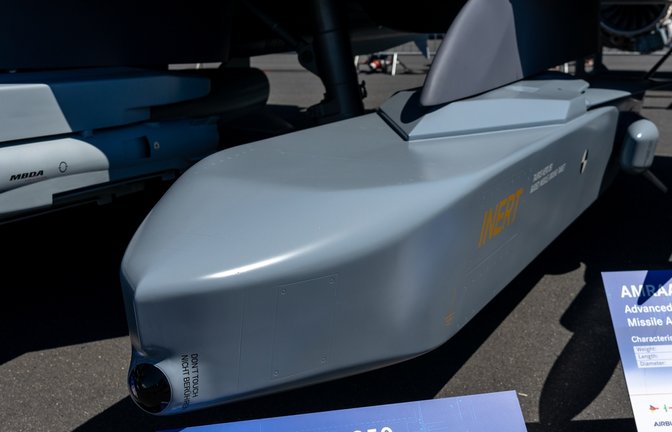 Eine Taurus-Rakete bei einer Ausstellung.<span class='image-autor'>Foto: Sergey Kohl / shutterstock.com</span>