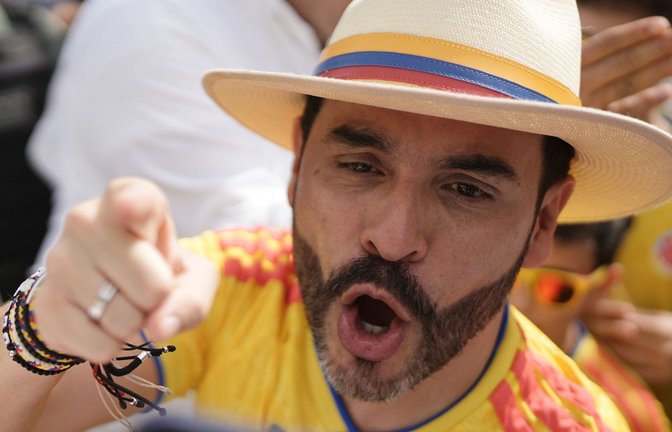 Abelardo de la Espriella steht vor einem Sieg bei der Präsidentenwahl.<span class='image-autor'>Foto: Ivan Valencia/AP/dpa</span>