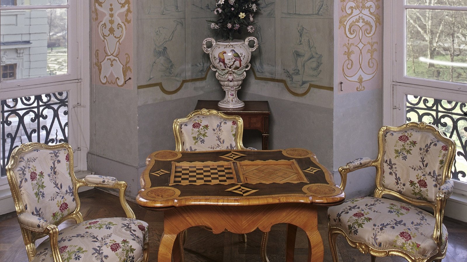 Ein Spieltisch im Ludwigsburger Schloss. Foto: SSG Ein Spieltisch im Ludwigsburger Schloss. Foto: SSG