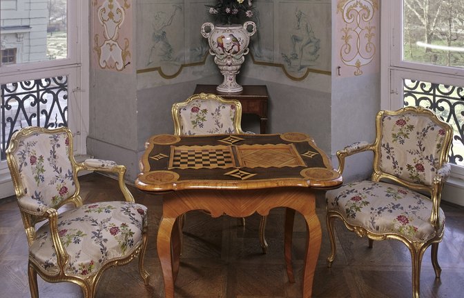 Ein Spieltisch im Ludwigsburger Schloss. <span class='image-autor'>Foto: SSG</span>