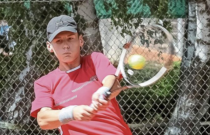 Leonard Sauer (Kasseler TC Bad Wilhelmshöhe) ist Favorit auf einen der Löwen. Foto: Simecek