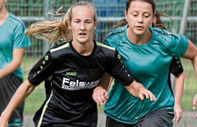 Für die SGM Sternenfels/Häfnerhaslach (rechts Vanessa Held) geht es an diesem Sonntag wieder los – falls der Gegner antritt. Foto: Leitner